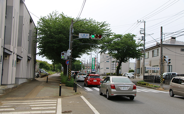 小原台の信号