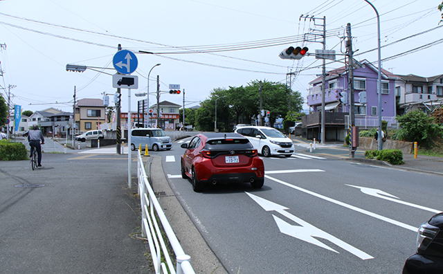 三協町の信号